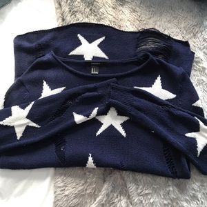 Forever21 distressed sweater